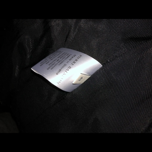 PIERRE BALMAIN BLACK BLAZER JACKET 40 4/6 - Picture 8 of 9